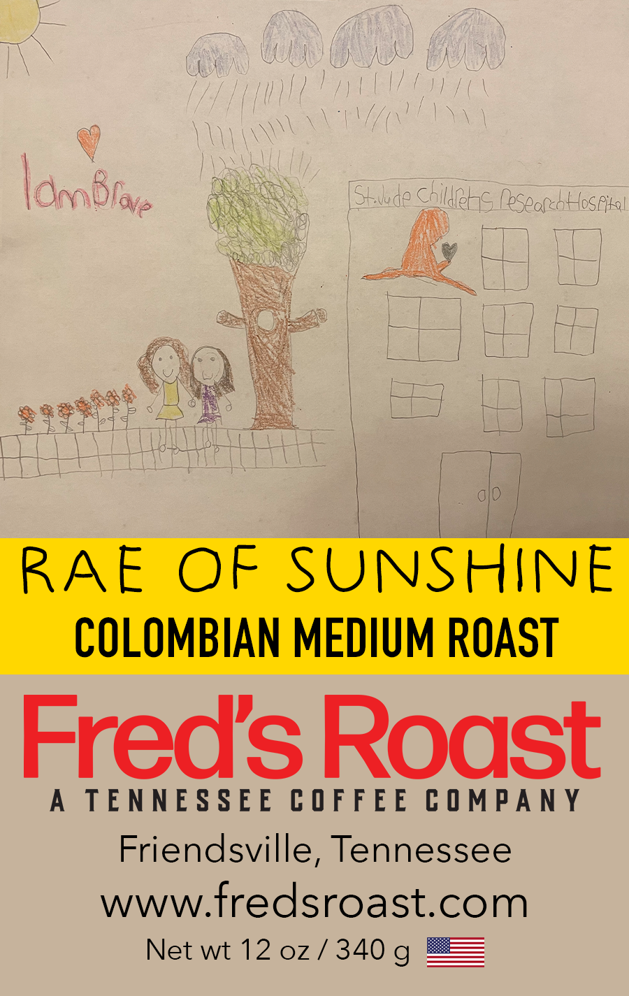 RAE OF SUNSHINE ST. JUDE BENEFIT BAG - Colombian Medium Roast