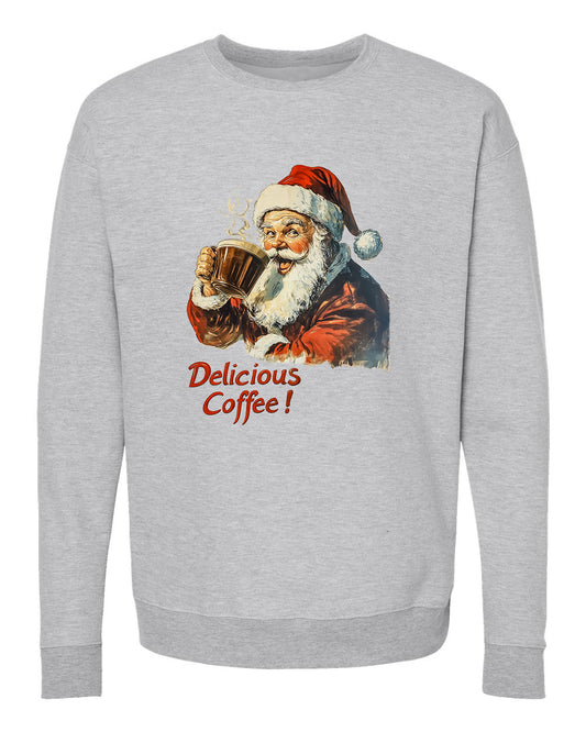 Santa Coffee Sweatshirt